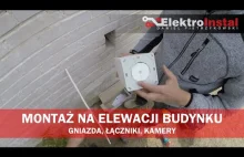 Jak zamontować gniazda, łączniki i kamery na budynku z...