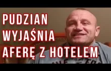 Pudzian wyjaśnia aferę z hotelem!