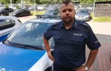 Brawo dla tego pana! Policjant uratował troje tonących dzieci i ich dziadka.