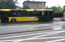 Pożar autobusu. Wszystko zaczęło się od...