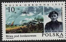 Bitwa pod Jordanowem na Podhalu. Małopolskie Westerplatte na znaczku