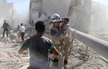 Ataki z użyciem bomb beczkowych w Syrii - śmierć, która spada z nieba