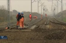 Pendolino na zakręcie. Pod Malborkiem jeszcze brak odpowiednich torów