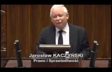 Jarosław Kaczyński (Pis) wyśmiewa Grzegorza Schetyne (PO) na posiedzeniu...