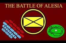Bitwa pod Alezją: czyli Juliusz Cezar budujący mury by oblężyć wrogów...