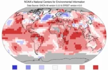Globalny klimat - lipiec 2015 najcieplejszym miesiącem w historii [ENG]
