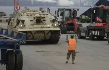 Amerykańskie czołgi w Rydze. Moskwa: "zmuszona do odpowiedzi w adekwatny sposób"
