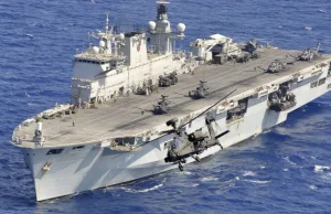 HMS Ocean trafi na złom tuż po remoncie