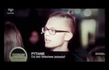 Licealiści z Piotrkowa vs dziennikarz TVN na temat "śmieciowego" jedzenia.