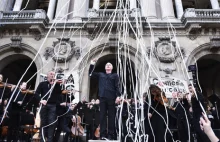 Antyrządowe protesty w Paryżu. "Macron, przyjdziemy po ciebie"