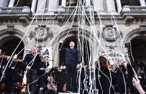 Antyrządowe protesty w Paryżu. "Macron, przyjdziemy po ciebie"