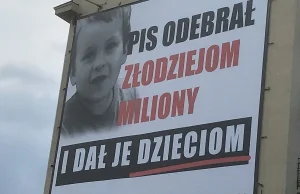 PiS odebrał miliony złodziejom i dał je dzieciom.