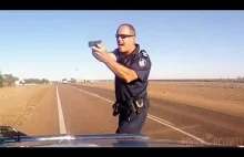 Australijski policjant i jego problemy z agresją