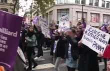 Feministki zaatakowały kobiety protestujące przeciwko imigrantom gwałcicielom