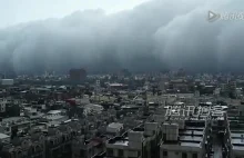 Tsunami chmur nawiedza Tajwan