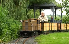 80-latek wybudował własną sieć kolejową
