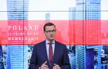 15 lat Polski w UE. Morawiecki: mamy prawo być dumni