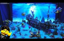 Gigantyczne miasto Lego i podwodna diorama
