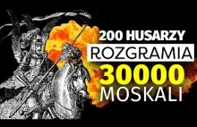 Husaria gromi Moskali. Bitwa pod Mohylewem 1581. Husaria Polska w 5 minut.