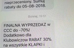 CCC celowo wprowadza w błąd o sumowaniu rabatów