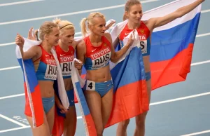 Rosyjskie medalistki urażone insynuacjami nt. ich pocałunku