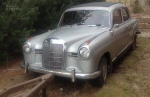 Tarnów: miał w garażu Mercedesa z 1958 roku. Zorientował się, jak mu go ukradli