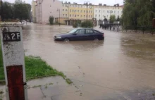 Elbląg i okolice, stan kryzysowy z okazji opadów deszczu...