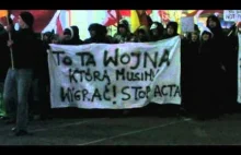 Protest ACTA w Łodzi 03.02.2012