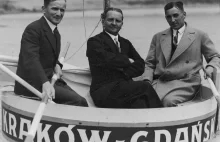 W 1932 aktorzy z Krakowa założyli się, że dopłyną balią do Gdańska i dopłynęli
