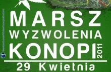 Wolne Konopie - Marsz Wyzwolenia w Krakowie