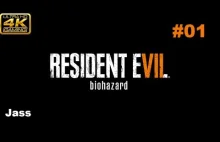 Resident Evil 7 - 4k ultra - komentuje Jass - Początek #01