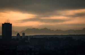 Tatry widziane z Katowic! Opis widocznych szczytów.