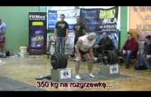 Jan Łuka, 62 lata, 405 kg w "żelaznym ciągu"