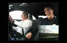 Tiff Needell, prezenter Fifth Gear, ukazuje pasażerowi możliwości BMW M4. [ENG]