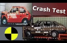 Crash Test Starych Polskich Samochodów (Maluch & Polonez)