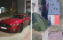 Śląsk: Skradziony ford mustang, odnaleziony pod blokiem w mieście obok