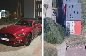 Śląsk: Skradziony ford mustang, odnaleziony pod blokiem w mieście obok