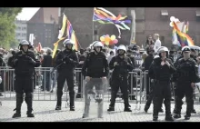 Policja atakuje kontrmanifestantów w Gdańsku – video