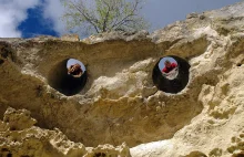 Zespół tajemniczych jaskiń na Krymie, służących człowiekowi i nie tylko...