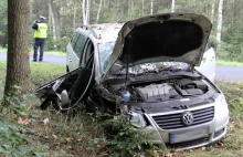 Maciej Radomski odnaleziony. Po 10 dniach od zaginięcia uderzył autem w drzewo