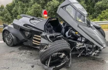 Wyjątkowy Batmobil bazujący na Lamborghini został rozbity we Francji