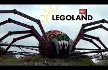 Giant LEGO Bricks Spider Crawling in LEGOLAND | Watch out !!