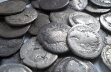 Dwa skarby rzymskich monet!