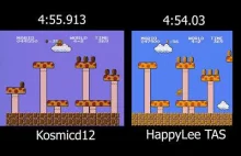 Kosmicd12 (4:55.91) vs HappyLee TAS (4:54.03)