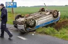 Tak się kończy brawura na drodze