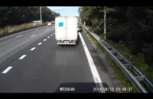 Szybka kasacja na autostradzie.