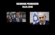Nagranie z rozmowy telefonicznej premierów Polski i Izraela