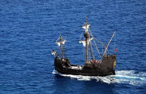 Jednak nie odkryto "Santa Marii", flagowego statku Kolumba