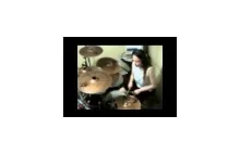 Slayer - Angel of Death (drum cover by Tamara