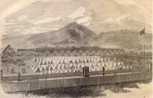 Funkcjonowanie obozu jenieckiego na przykładzie obozu Unii w Elmirze z XIXw.